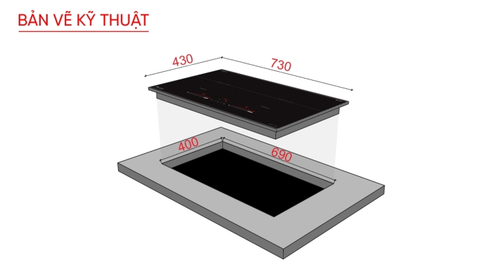 Bếp từ Model: PT-669.I1